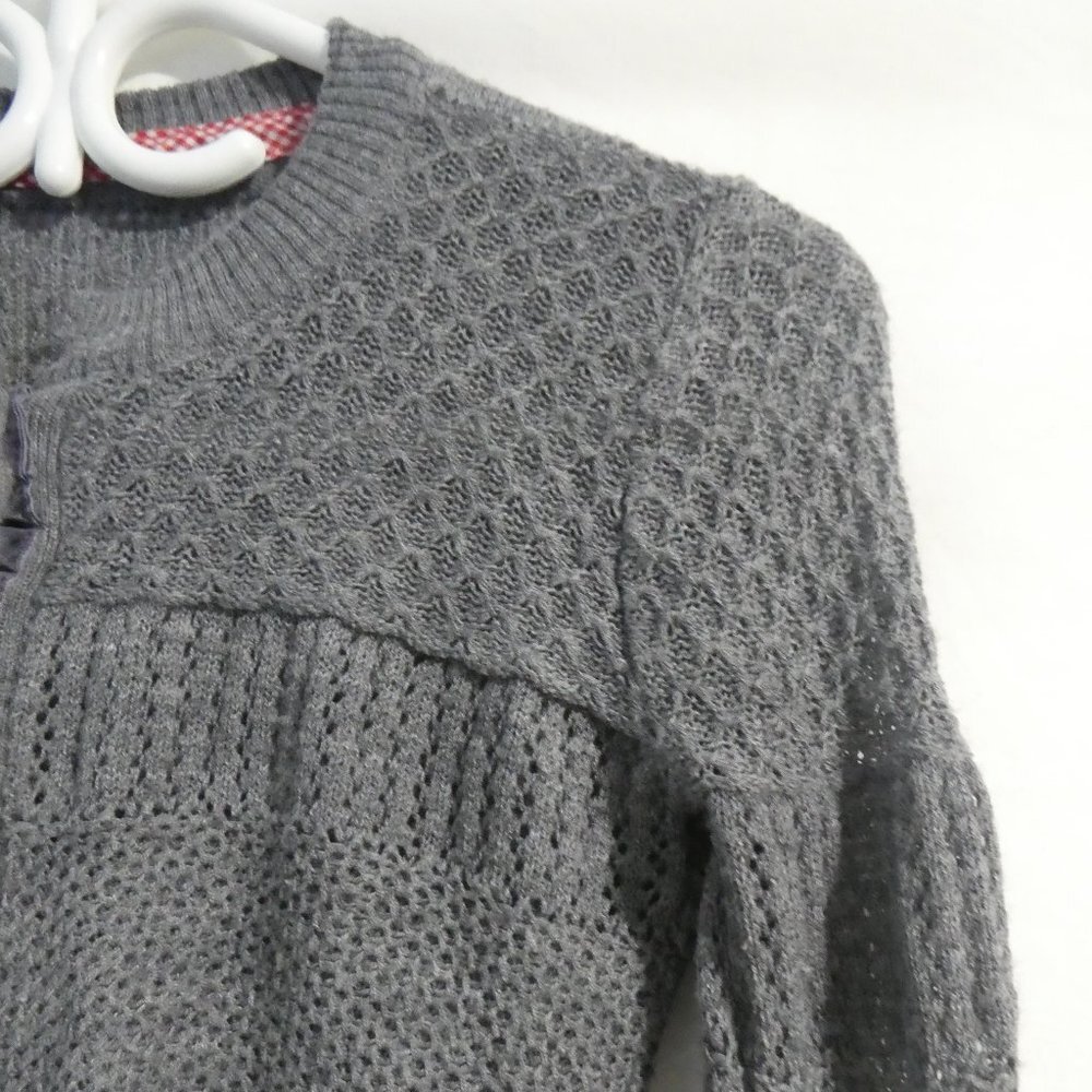 ABERCROMBIE KIDS | Grey Button Up Knit Cardigan | GUC - Picture 5 of 16